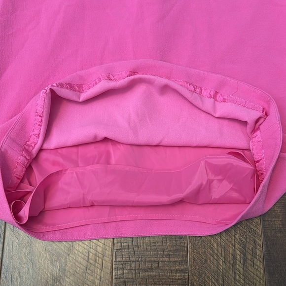 NWT Trina Turk Lucky Chain Halter Cocktail Dress Pink Fushion - Picture 9 of 11